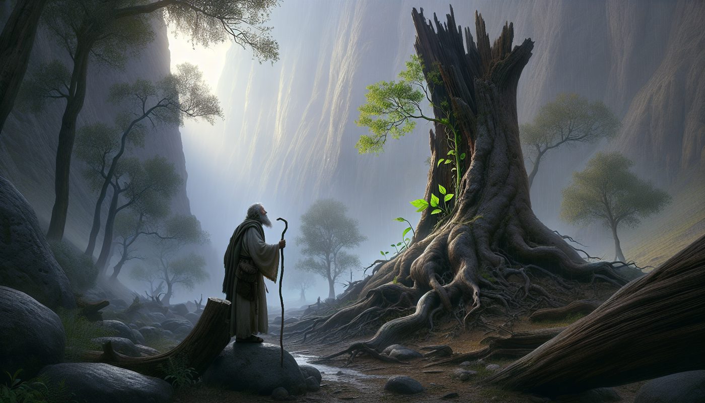 यशायाह 11 - यिशै के ठूंठ से आशा का अंकुर