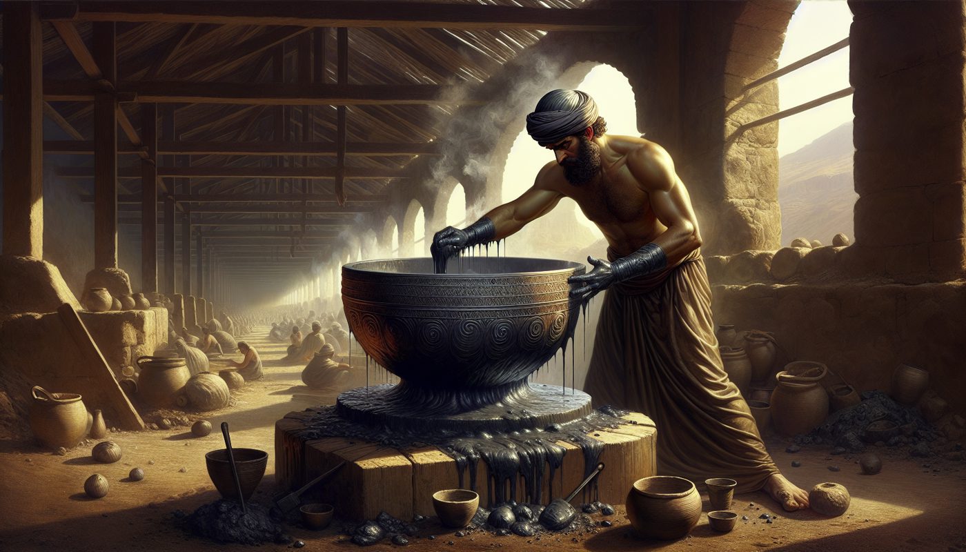 2 Chronicles 4 - The Bronze Sea and the Clay Ground