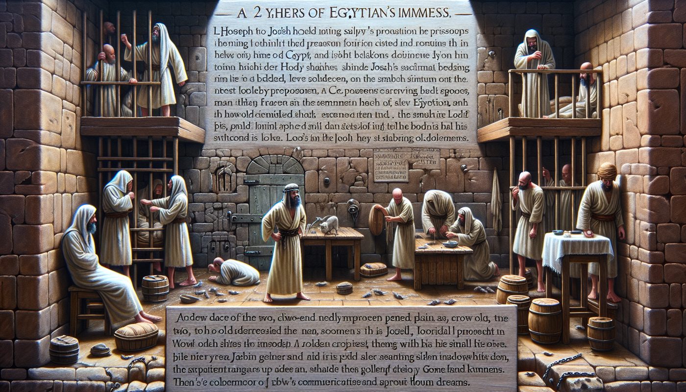 Genesis 41 - Joseph Interprets Pharaoh's Dreams and Rises to Power